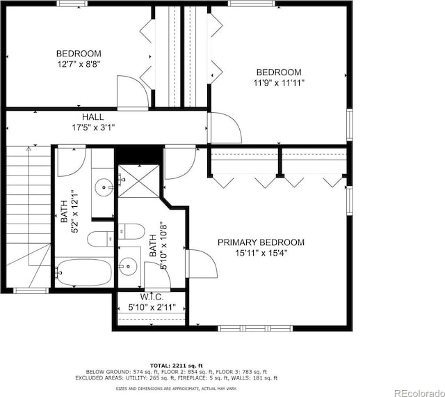 4390 S Sheridan Blvd, Littleton, CO 80123 - view of room layout