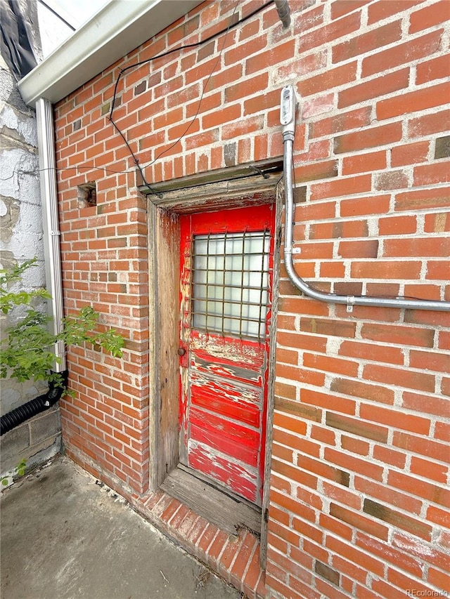 183 E Ave, Limon, CO 80828 - property entrance with brick siding