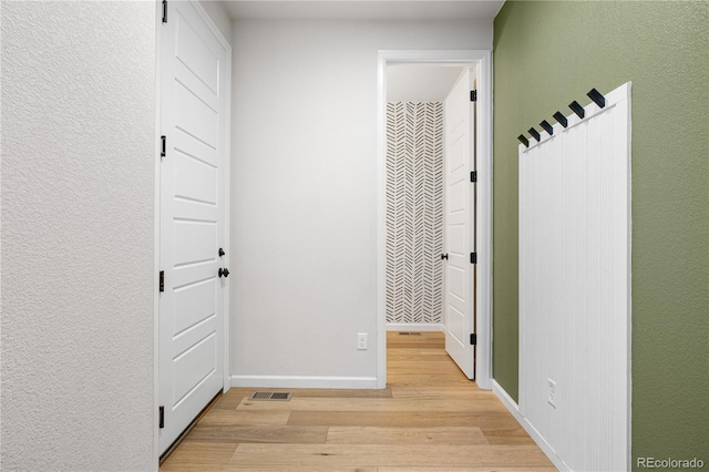 8028 Williams Fork Ave, Littleton, CO 80125 - hall with light wood-style flooring and baseboards