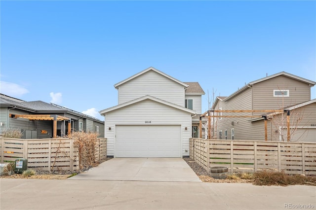 8028 Williams Fork Ave, Littleton, CO 80125 - view of front of house featuring concrete driveway