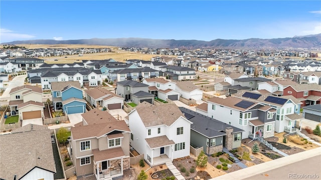 8028 Williams Fork Ave, Littleton, CO 80125 - aerial view of residential area with mountains