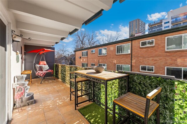 1265 Race St Unit 203, Denver, CO 80206 - view of balcony