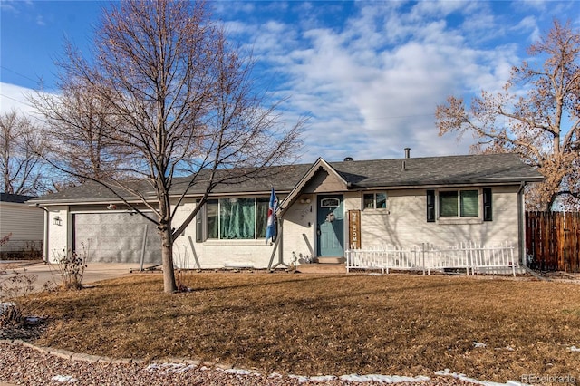 view of ranch-style house