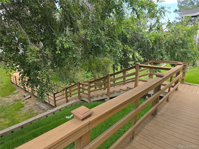 17361 E Mansfield Ave Unit 521R, Aurora, CO 80013 - view of wooden terrace
