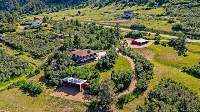 1380 Oak Valley Rd, Sedalia, CO 80135 - view of rural area with a forest