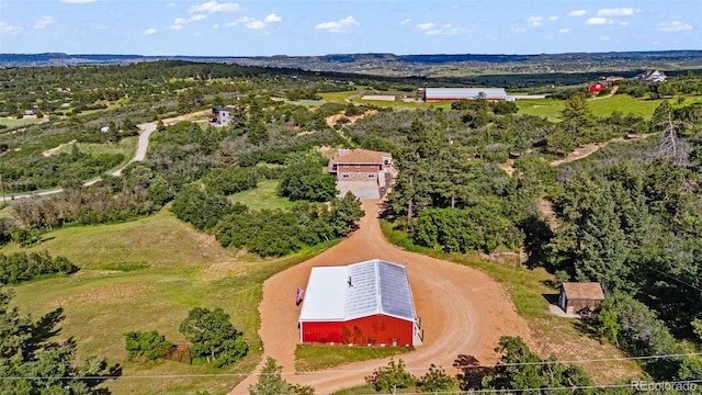 1380 Oak Valley Rd, Sedalia, CO 80135 - aerial view
