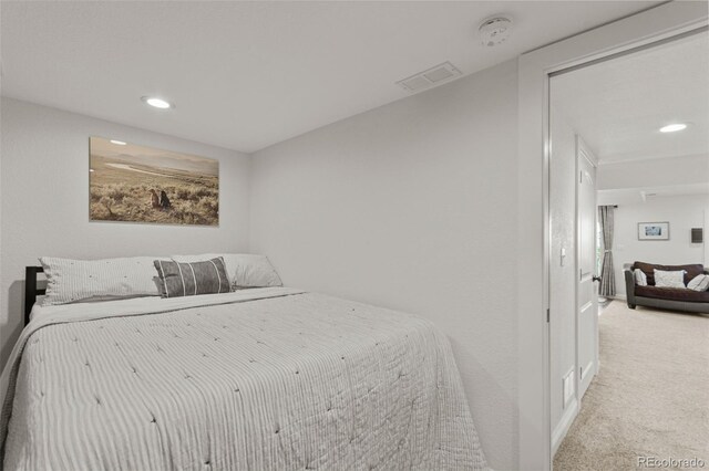 1380 Oak Valley Rd, Sedalia, CO 80135 - carpeted bedroom with recessed lighting