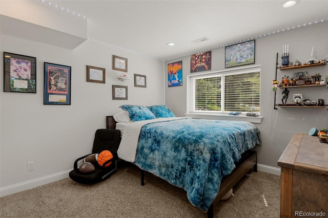1380 Oak Valley Rd, Sedalia, CO 80135 - bedroom featuring carpet floors and recessed lighting