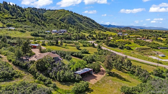 1380 Oak Valley Rd, Sedalia, CO 80135 - bird's eye view of mountains
