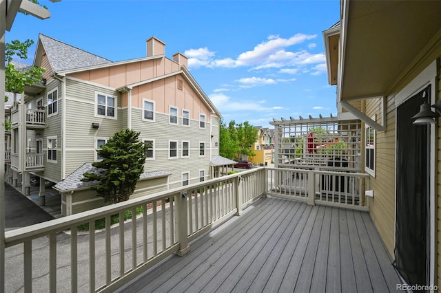 3712 Wolff St, Denver, CO 80212 - view of wooden terrace