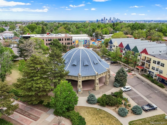 3712 Wolff St, Denver, CO 80212 - aerial view of a tree filled landscape