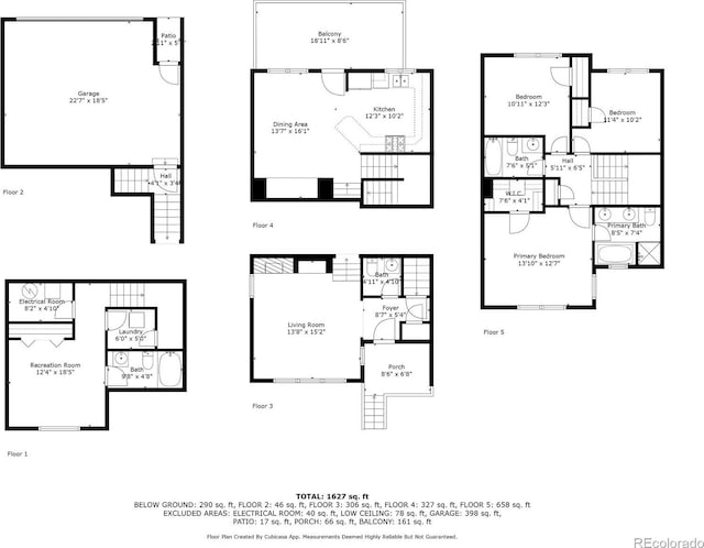 3712 Wolff St, Denver, CO 80212 - room layout
