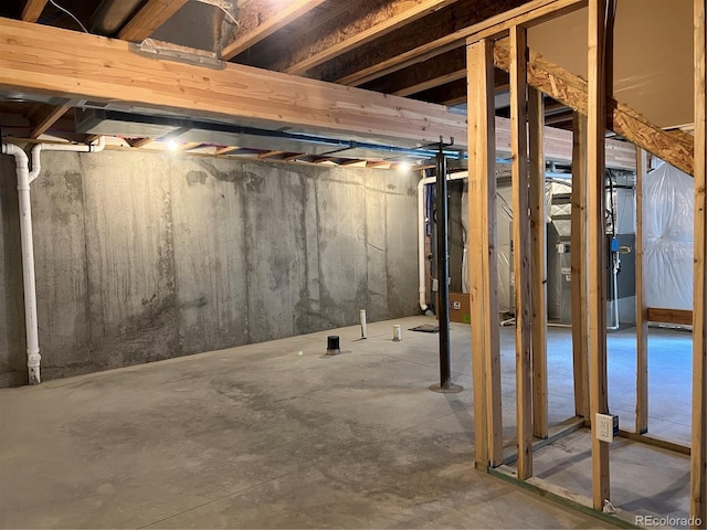 522 Foxtail Pl, Wiggins, CO 80654 - view of unfinished basement