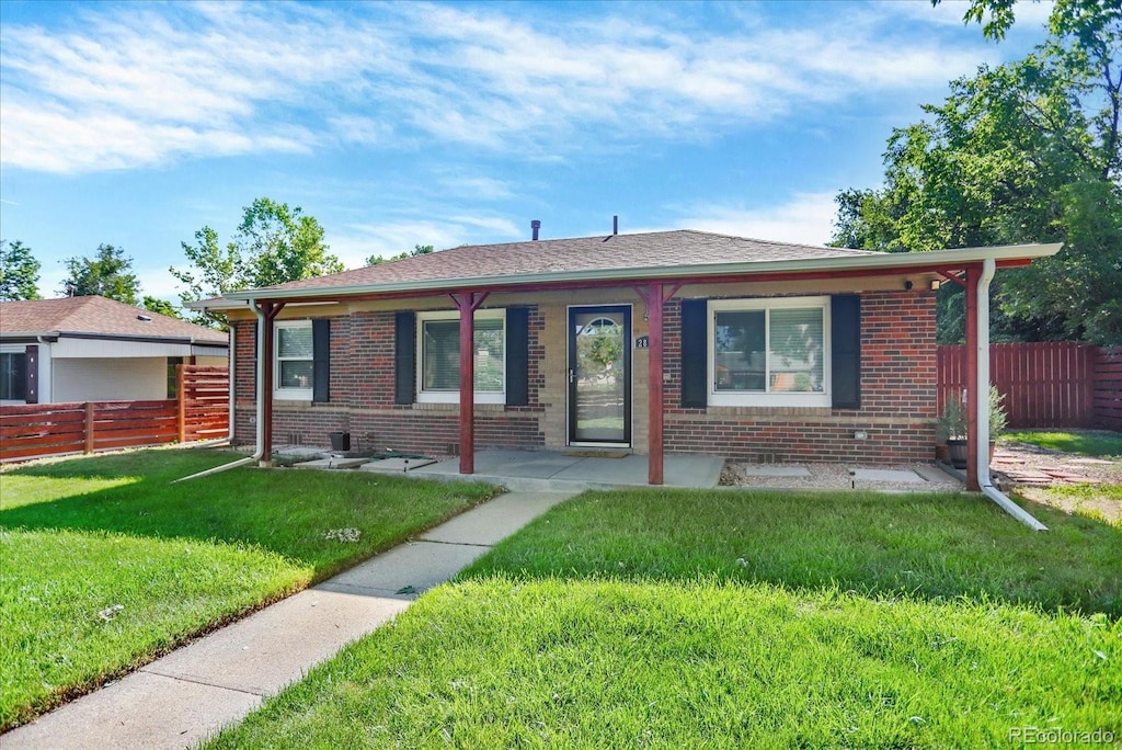 2810 Oneida St, Denver, CO 80207 - view of front of property with brick siding