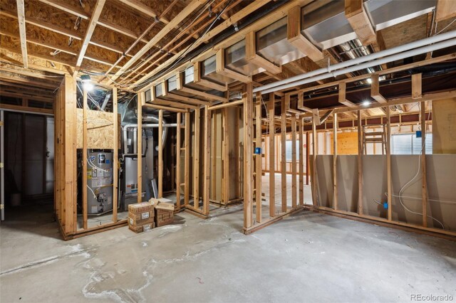 4530 Star Ridge Dr, Colorado Springs, CO 80916 - below grade area with water heater