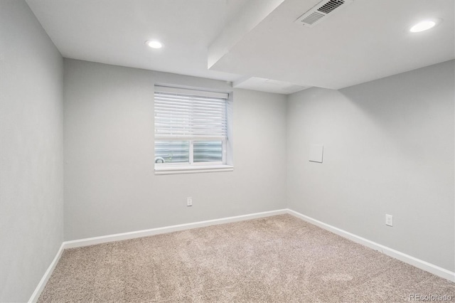 9442 W Walden Ave, Littleton, CO 80128 - carpeted spare room with recessed lighting and baseboards