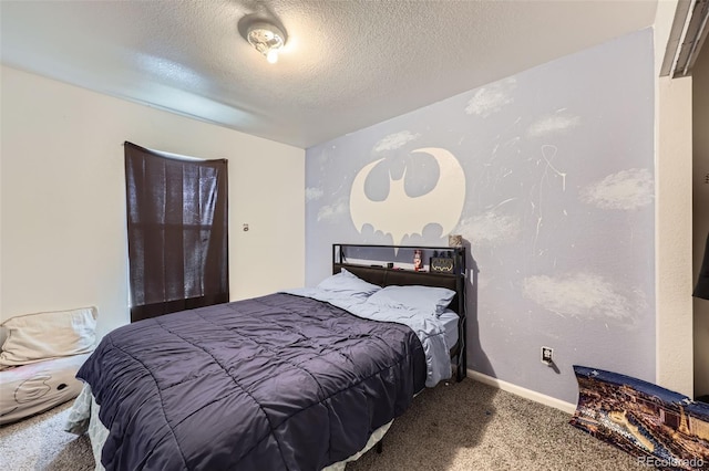 20530 Randolph Pl, Denver, CO 80249 - carpeted bedroom with a textured ceiling and baseboards