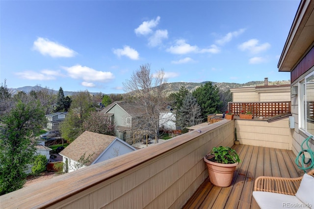 1460 Quince Ave Unit 102, Boulder, CO 80304 - balcony with a mountain view