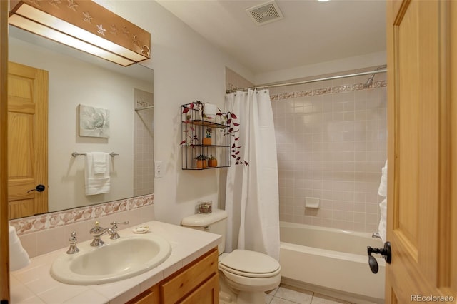 1460 Quince Ave Unit 102, Boulder, CO 80304 - bathroom featuring vanity, shower / bath combo, and tile patterned flooring
