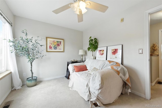 911 Laramie Blvd Unit B, Boulder, CO 80304 - bedroom featuring light carpet and a ceiling fan