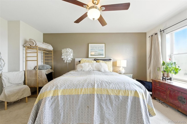 911 Laramie Blvd Unit B, Boulder, CO 80304 - bedroom featuring carpet flooring and a ceiling fan