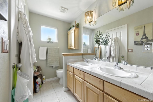 911 Laramie Blvd Unit B, Boulder, CO 80304 - full bath featuring double vanity and tile patterned floors