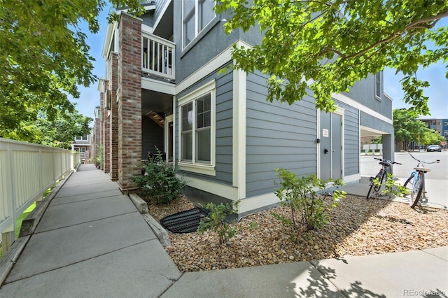 911 Laramie Blvd Unit B, Boulder, CO 80304 - view of property exterior with a balcony