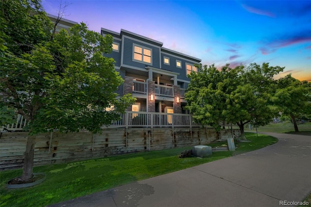 911 Laramie Blvd Unit B, Boulder, CO 80304 - view of property at dusk