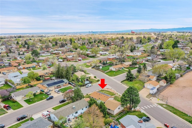 3451 Highland Pl, Westminster, CO 80031 - bird's eye view featuring a residential view