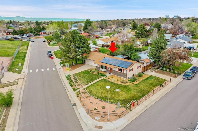 3451 Highland Pl, Westminster, CO 80031 - birds eye view of property featuring a residential view