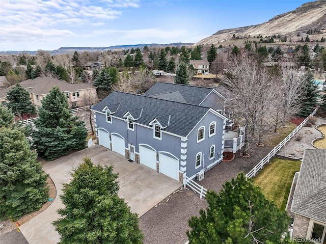 5753 Secrest Ct, Golden, CO 80403 - drone / aerial view of mountains