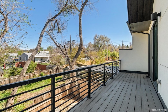 5240 N Raleigh St, Denver, CO 80212 - view of wooden terrace