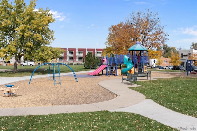 5240 N Raleigh St, Denver, CO 80212 - communal playground featuring a yard