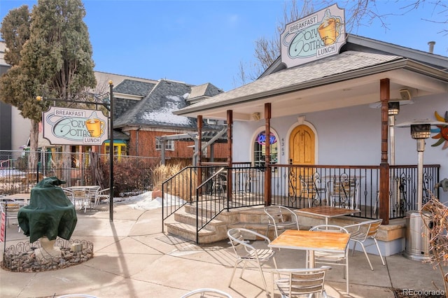 5240 N Raleigh St, Denver, CO 80212 - surrounding community with a patio