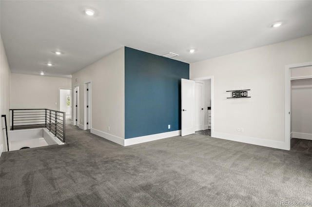 5240 N Raleigh St, Denver, CO 80212 - carpeted spare room featuring recessed lighting and baseboards