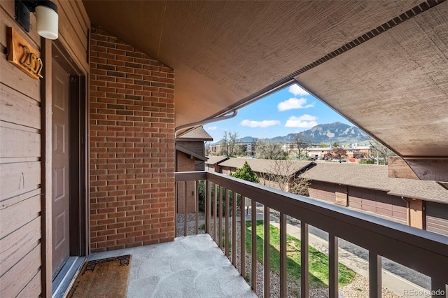 501 Manhattan Dr Unit 202, Boulder, CO 80303 - balcony with a mountain view