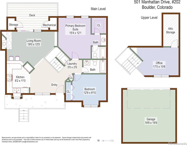 501 Manhattan Dr Unit 202, Boulder, CO 80303 - room layout