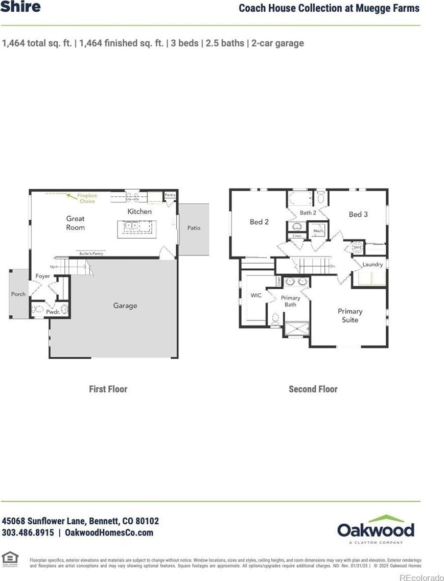 46549 Sunflower Ln, Bennett, CO 80102 - floor plan / room layout
