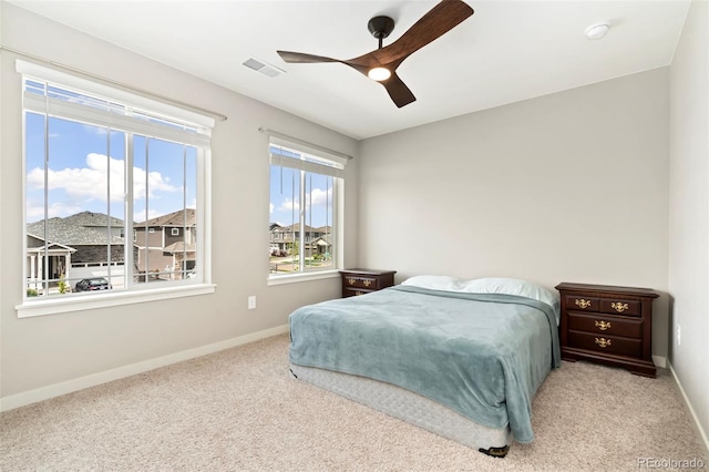 4209 Fox Grove Dr, Fort Collins, CO 80524 - bedroom featuring carpet flooring, baseboards, and ceiling fan