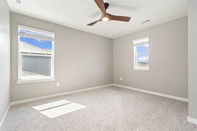 4209 Fox Grove Dr, Fort Collins, CO 80524 - unfurnished room featuring carpet floors, a ceiling fan, and baseboards