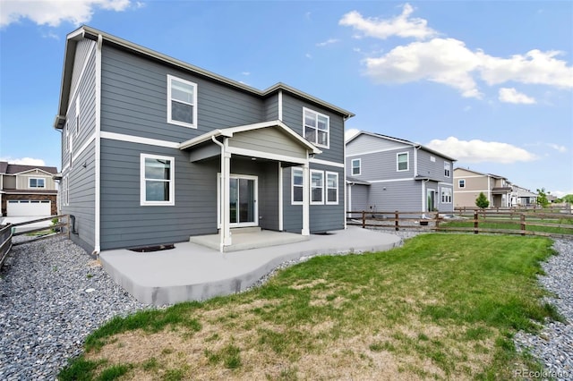 4209 Fox Grove Dr, Fort Collins, CO 80524 - back of house with a patio and a residential view