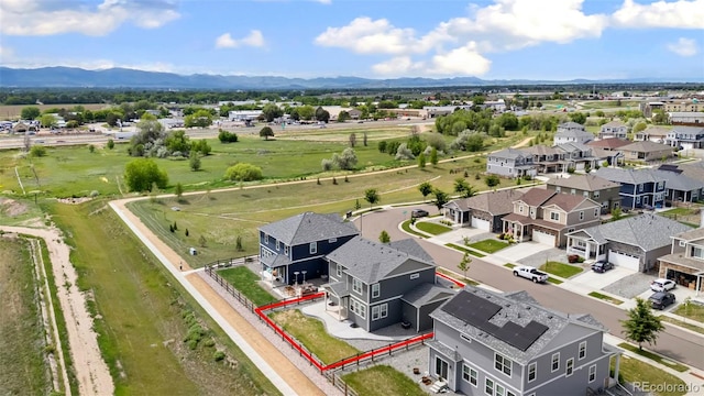4209 Fox Grove Dr, Fort Collins, CO 80524 - aerial view of property's location featuring mountains and property parcel outlined