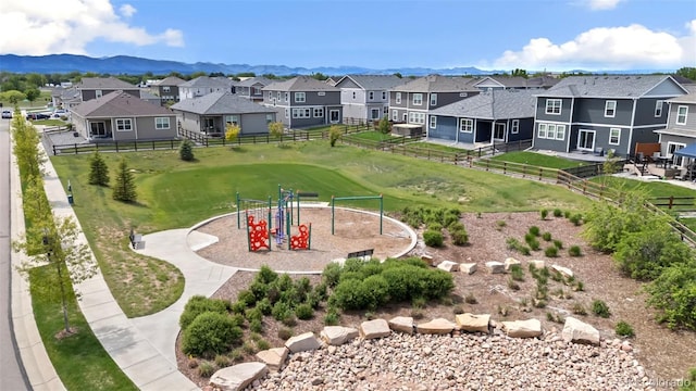 4209 Fox Grove Dr, Fort Collins, CO 80524 - view of home's community with a residential view and a mountain view