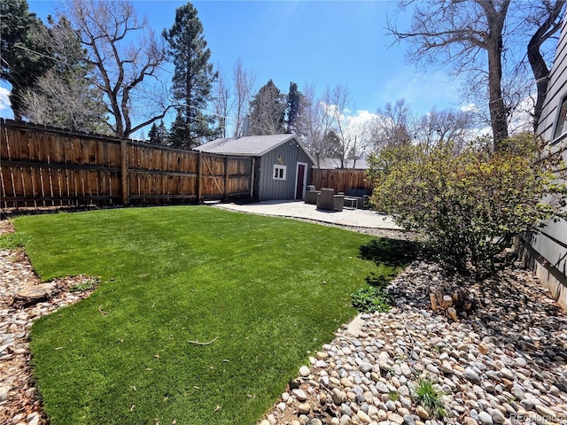 313 W Arkansas St, Buena Vista, CO 81211 - view of yard with a fenced backyard and a patio