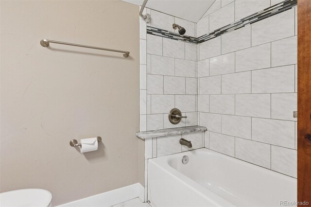 815 S Gaylord St, Denver, CO 80209 - full bathroom featuring baseboards and shower / washtub combination
