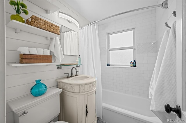 5465 Saulsbury Ct, Arvada, CO 80002 - full bath with vanity and shower / bath combination with curtain