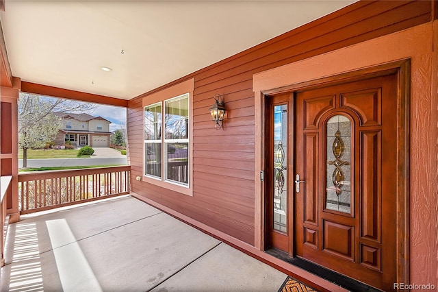 7999 S Blackstone Pkwy, Aurora, CO 80016 - doorway to property featuring a porch