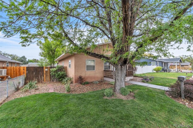 313 E Grant Ave, Fowler, CO 81039 - view of front of house with stucco siding