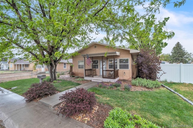 313 E Grant Ave, Fowler, CO 81039 - view of front of house with stucco siding