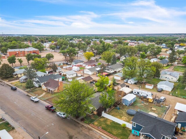 313 E Grant Ave, Fowler, CO 81039 - aerial perspective of suburban area